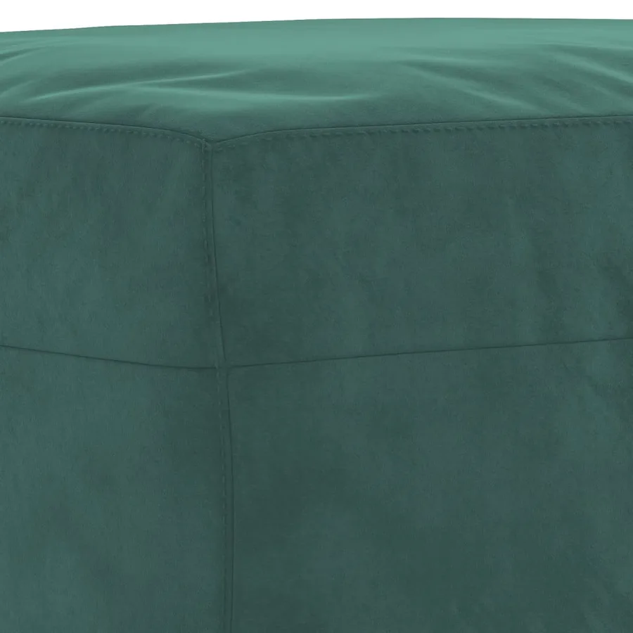 Ensemble de canapés 3 pcs vert foncé velours - 7