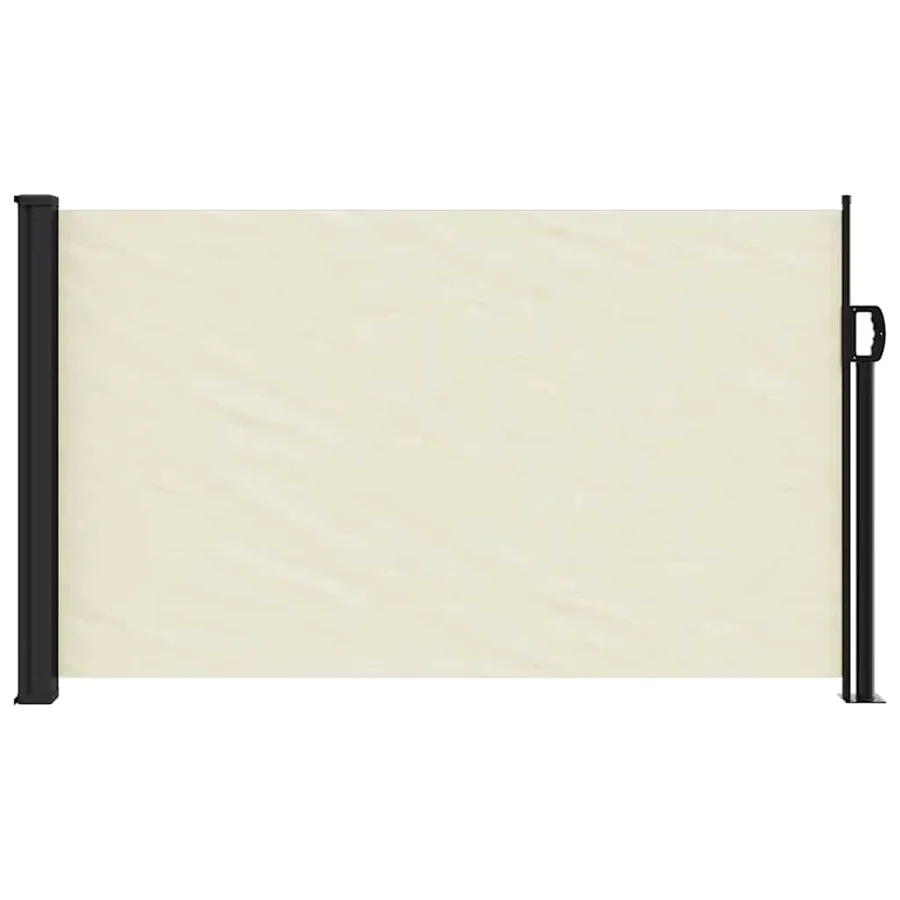 Auvent latéral rétractable crème 117x300 cm - 3