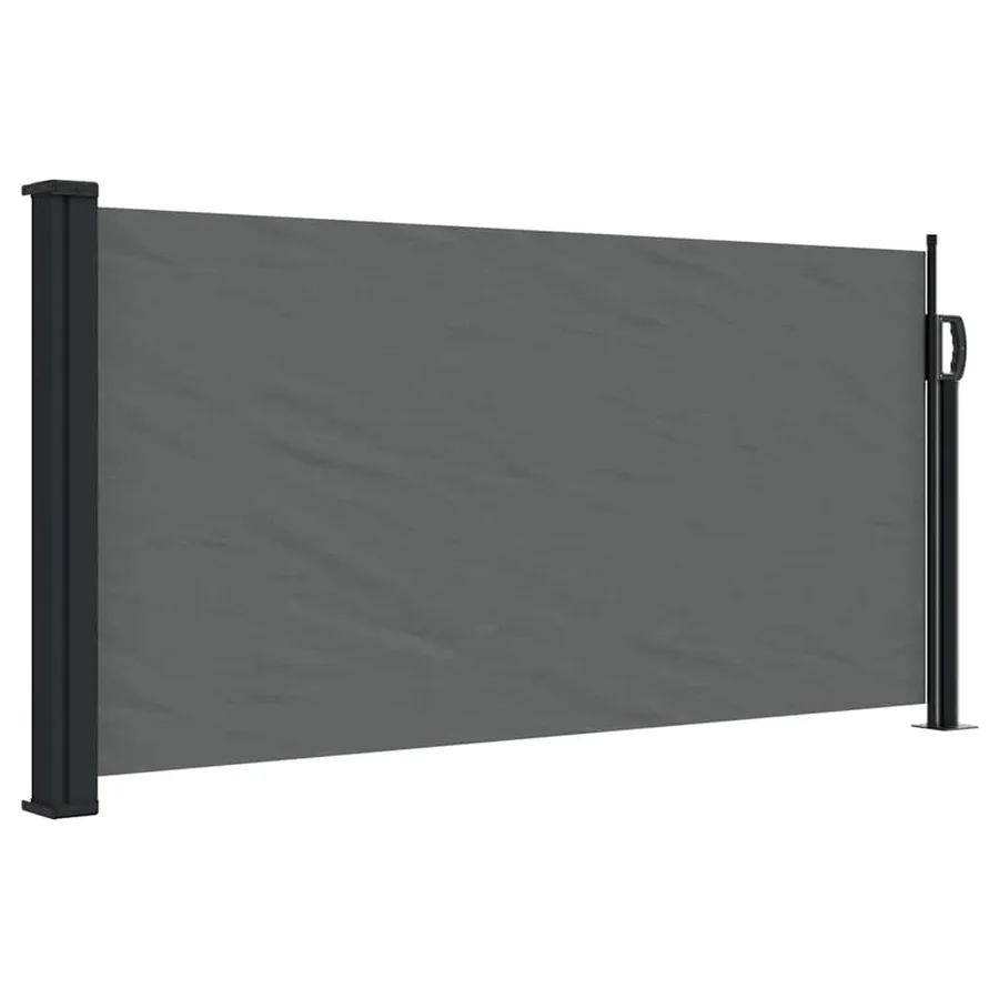 Store latéral rétractable Anthracite 100 x 500 cm - 2