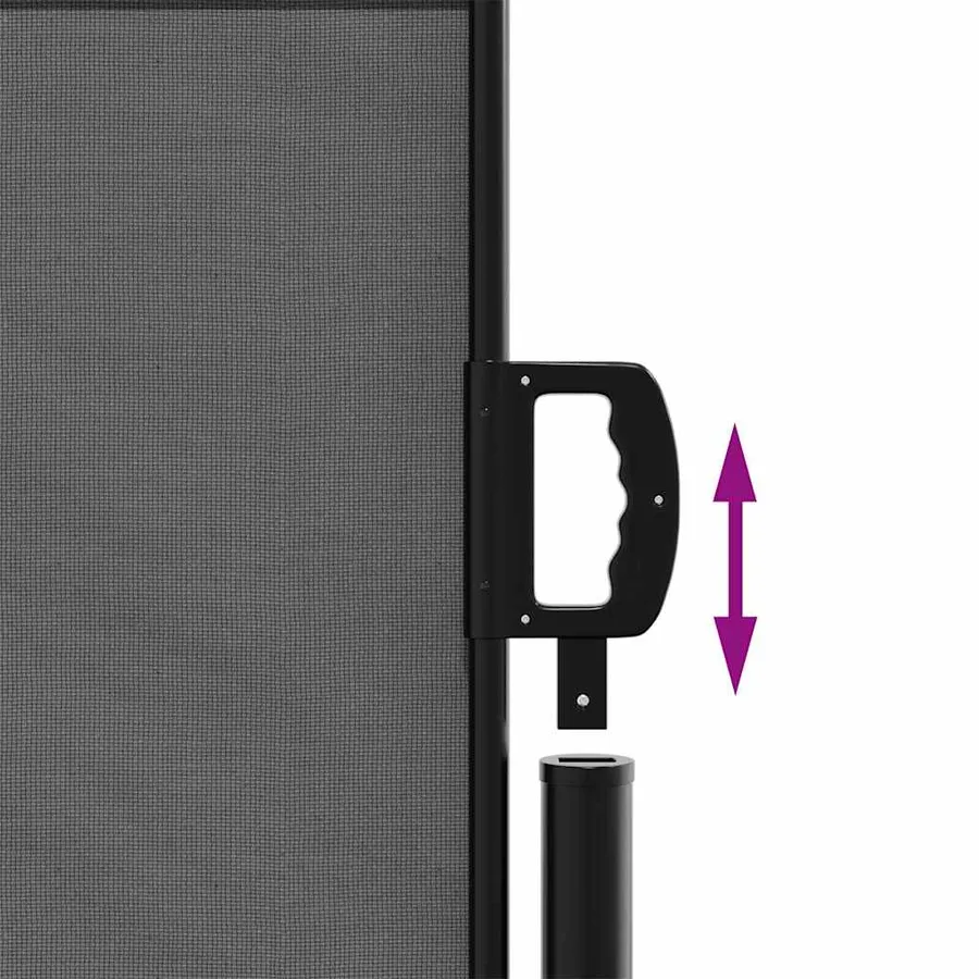 Store latéral rétractable Anthracite 100 x 500 cm - 7