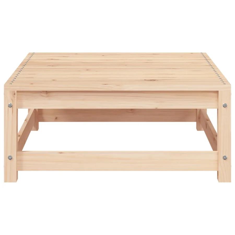 Canapé d'angle de jardin avec coussins et repose-pieds - 9