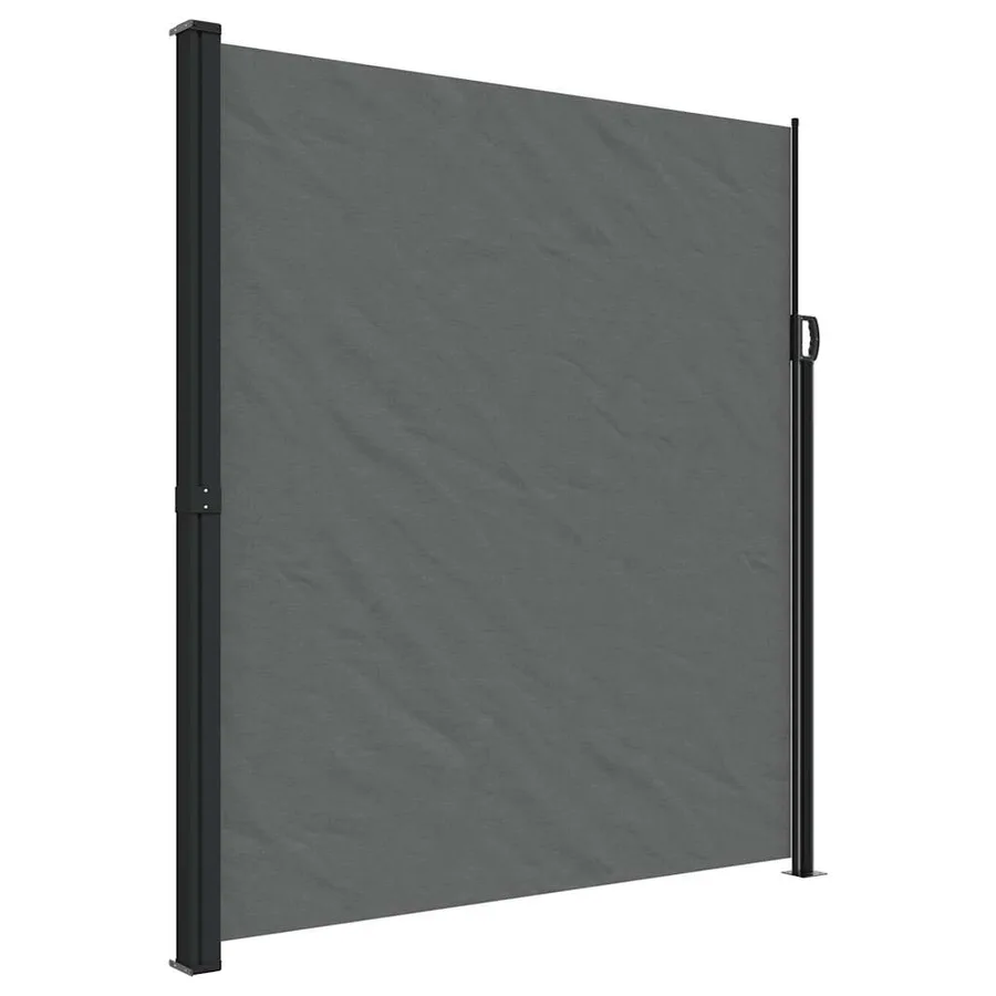 Auvent latéral rétractable anthracite 220x500 cm - 2