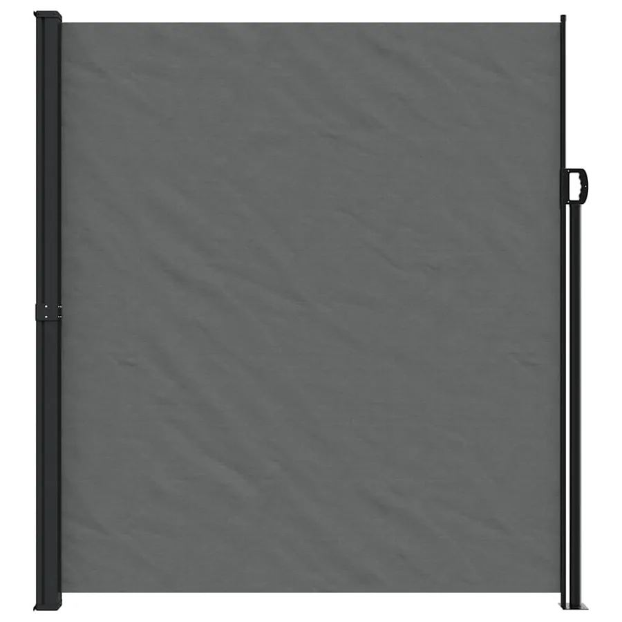 Auvent latéral rétractable anthracite 220x500 cm - 4