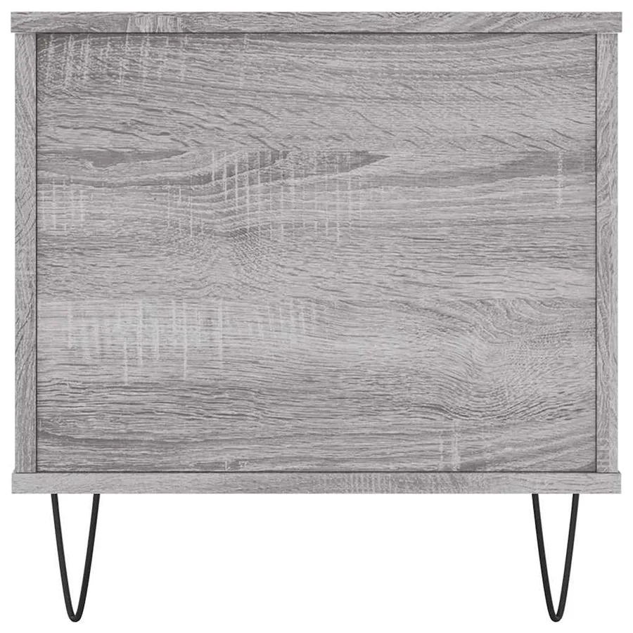 Table basse Sonoma gris 90x44,5x45 cm Bois d'ingénierie - 7