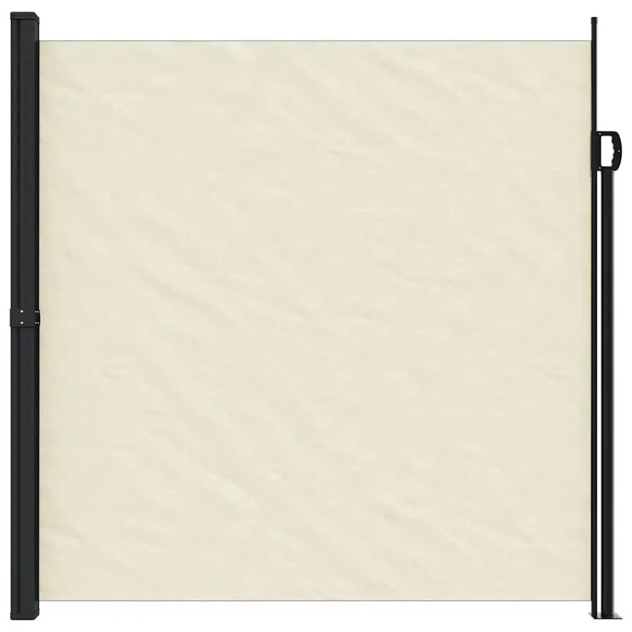 Auvent latéral rétractable crème 200x600 cm - 3