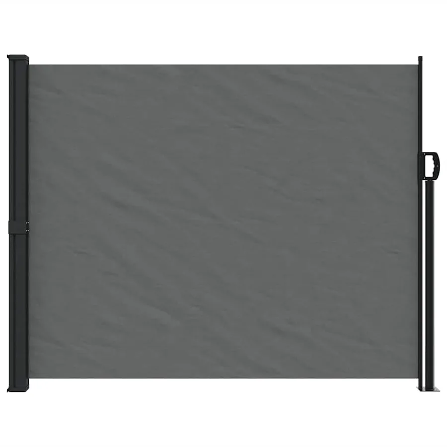 Auvent latéral rétractable anthracite 160x600 cm - 4