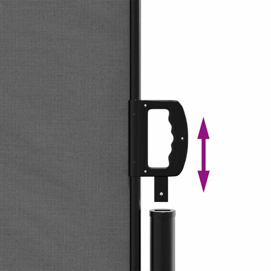 Auvent latéral rétractable anthracite 160x600 cm - 7