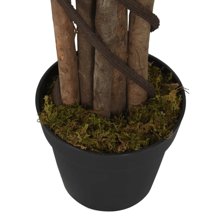Ficus lyrata artificiel 96 feuilles 80 cm vert - 4