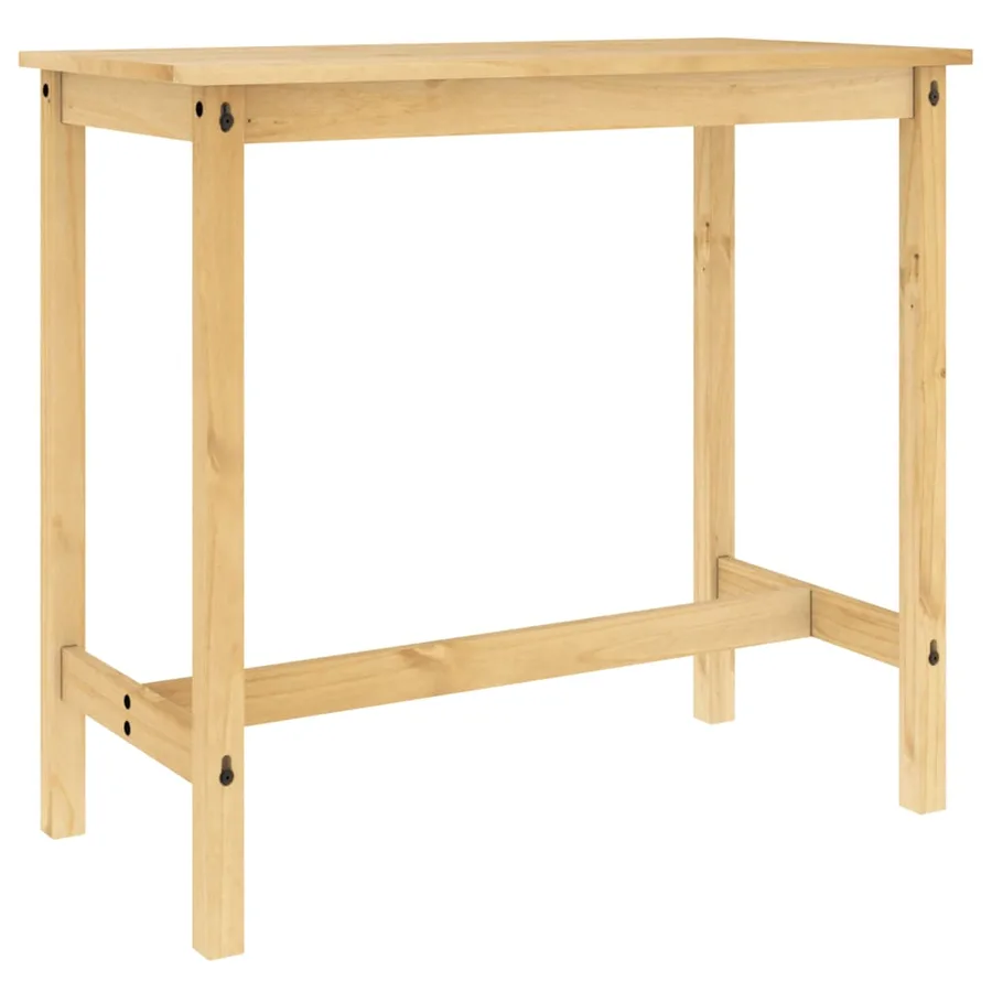Ensemble de bar 3 pcs Bois de pin massif - 12