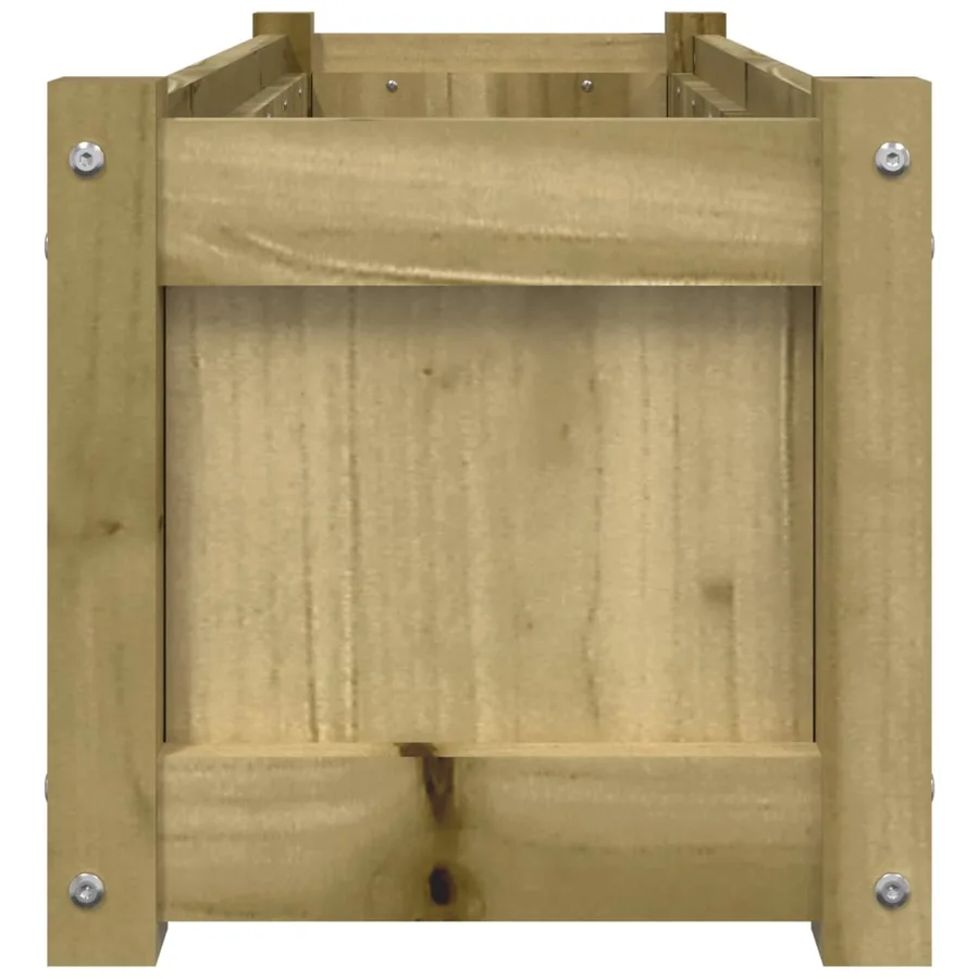 Jardinières 2 pcs bois de pin imprégné - 7