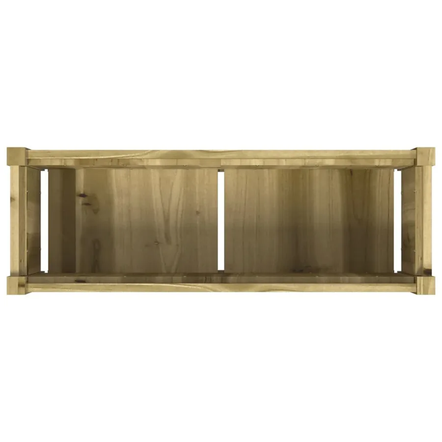 Jardinières 2 pcs bois de pin imprégné - 9