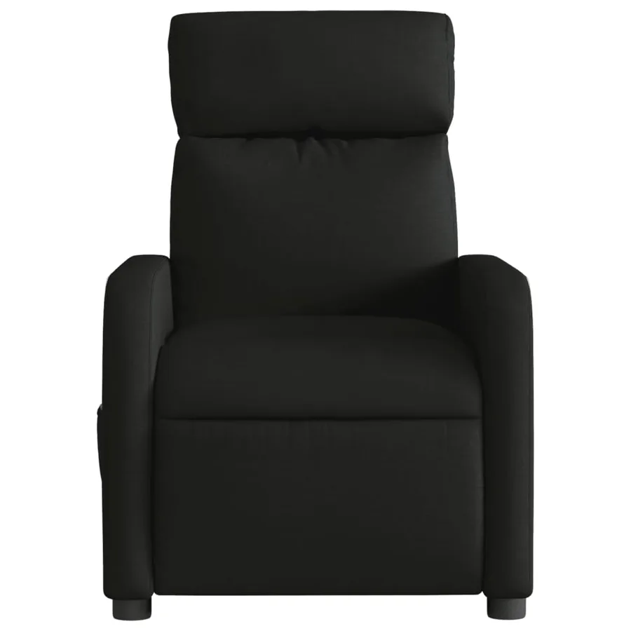 Fauteuil inclinable électrique Noir Tissu - 9