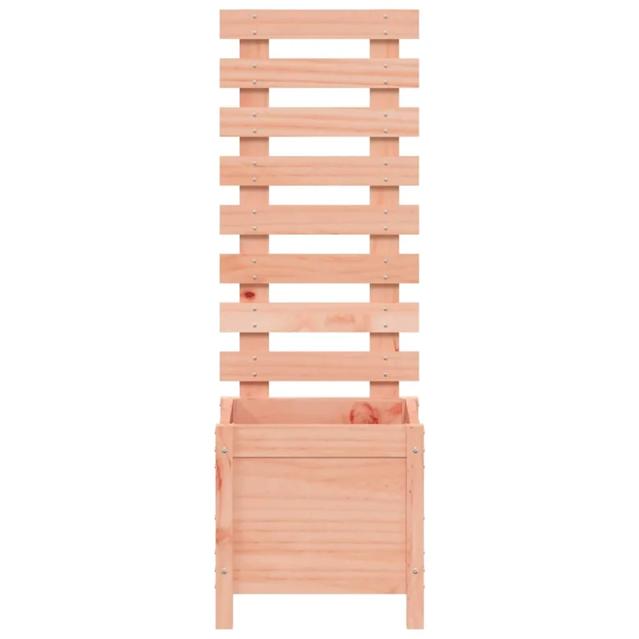 Jardinière avec support 39x39,5x114 cm bois massif douglas - 5