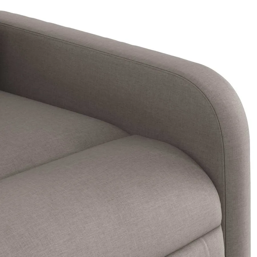 Fauteuil inclinable électrique Taupe Tissu - 11
