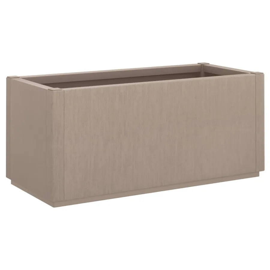 Jardinière marron clair 80x36x35 cm PP - 2