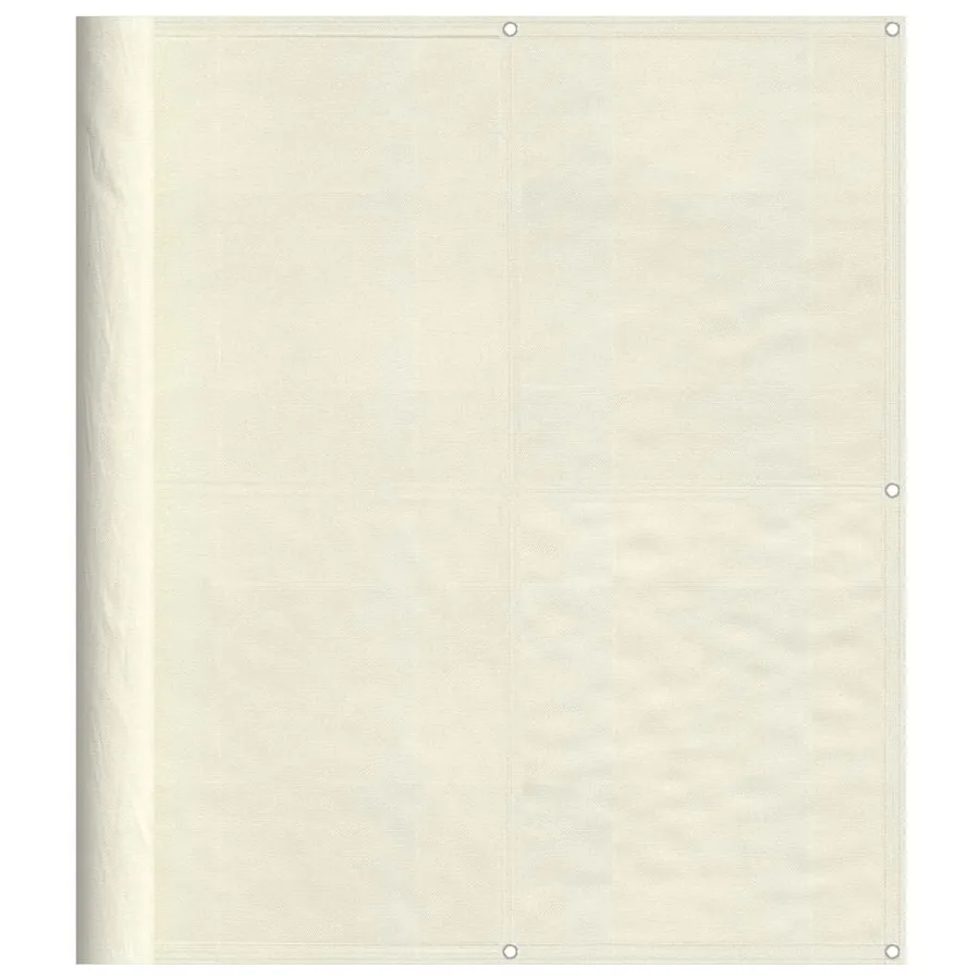 Écran de balcon crème 120x700 cm 100% polyester oxford - 2
