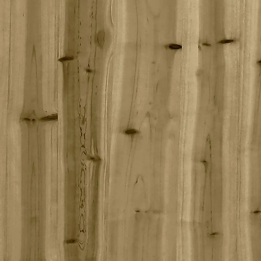 Canapé d'angle de jardin bois de pin imprégné - 7