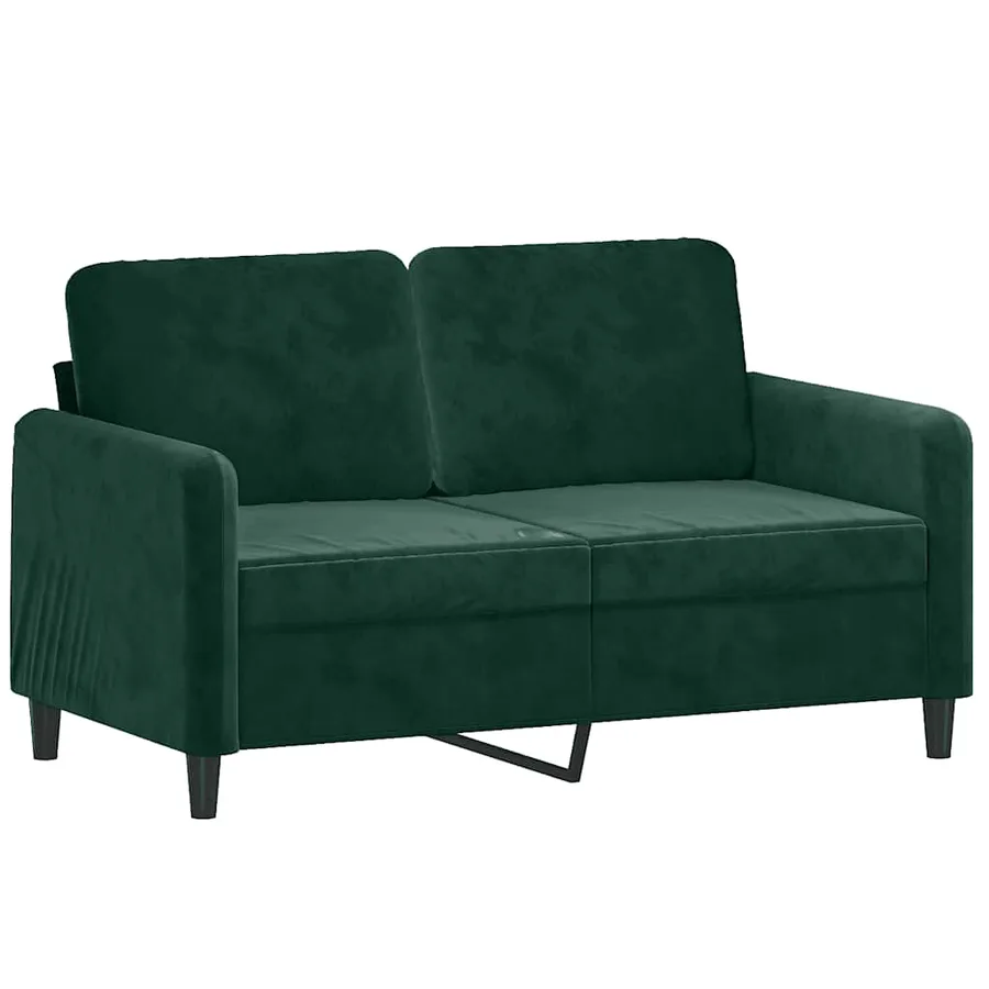 Ensemble de canapés 3 pcs vert foncé velours - 4