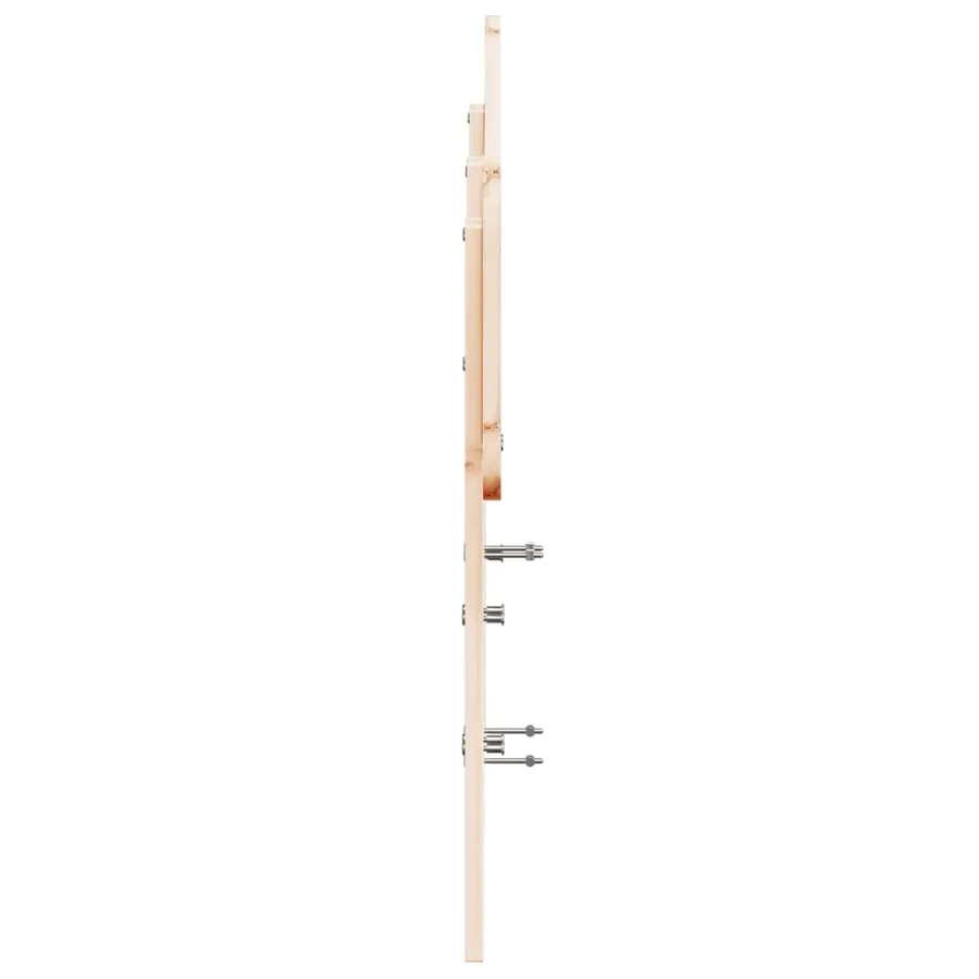 Tête de lit 135 cm bois massif de pin - 5