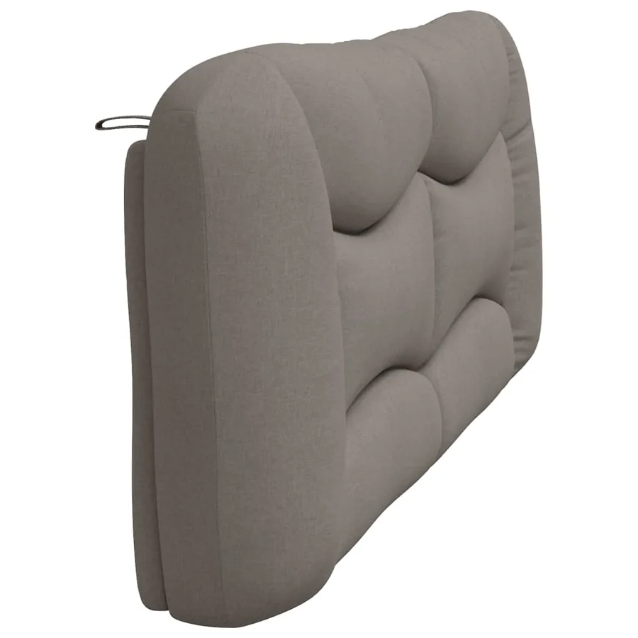 Coussin de tête de lit Hvar taupe 200 cm tissu - 6