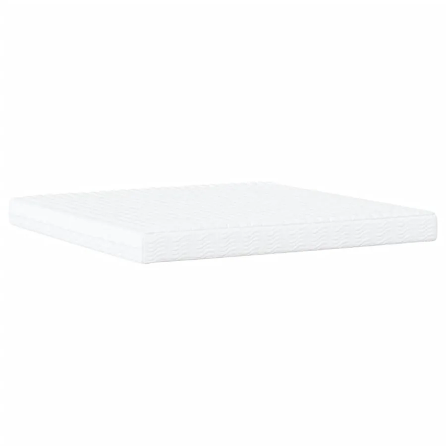 Lit avec matelas Hvar gris 200x200 cm similicuir - 8