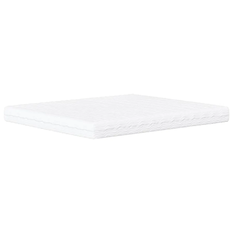 Lit avec matelas Hanko gris clair 180x200 cm velours - 8