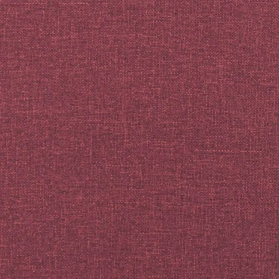 Canapé à 2 places Rouge bordeaux 120 cm Tissu - 8