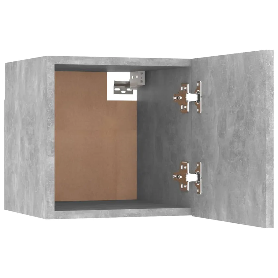 Ensemble de meubles TV 8 pcs Gris béton Bois d'ingénierie - 7