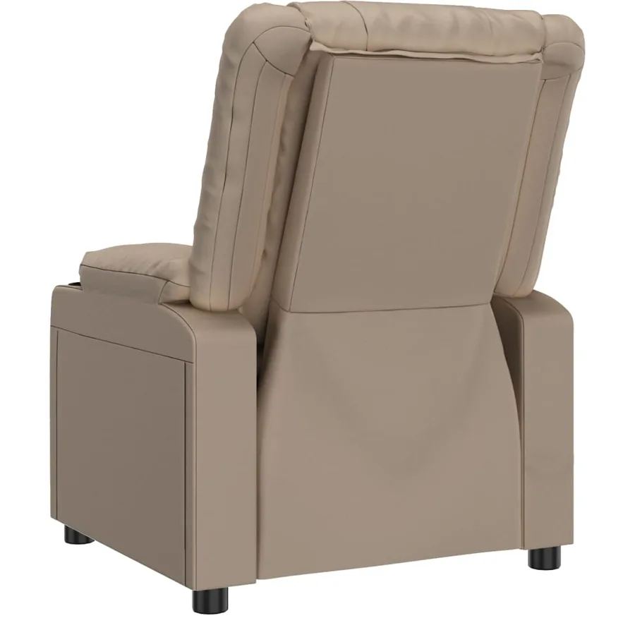 Fauteuil inclinable électrique Cappuccino Similicuir - 6