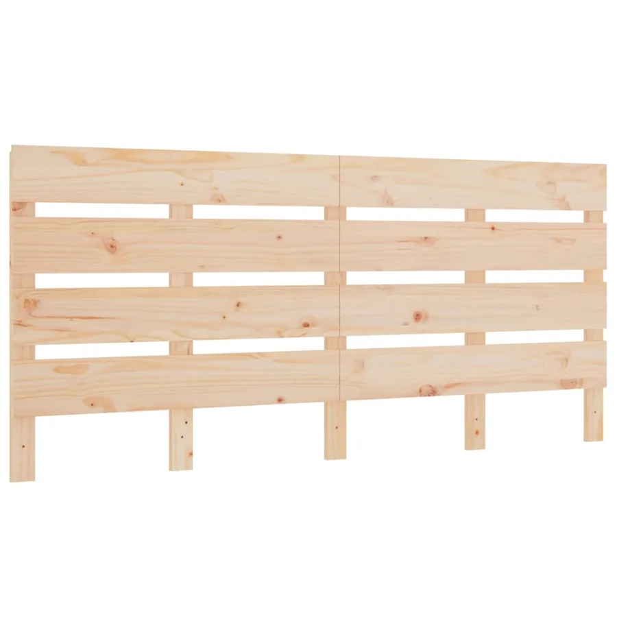 Cadre de lit sans matelas 180x200 cm bois massif de pin - 9