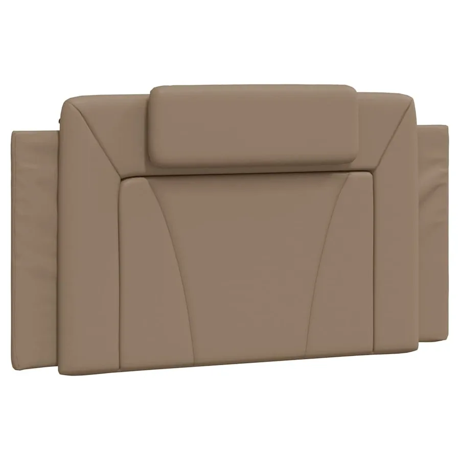 Cadre de lit Viana sans matelas cappuccino 100x200 cm similicuir - 8
