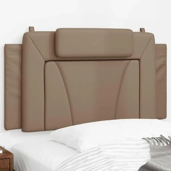 Coussin de tête de lit Viana cappuccino 100 cm similicuir