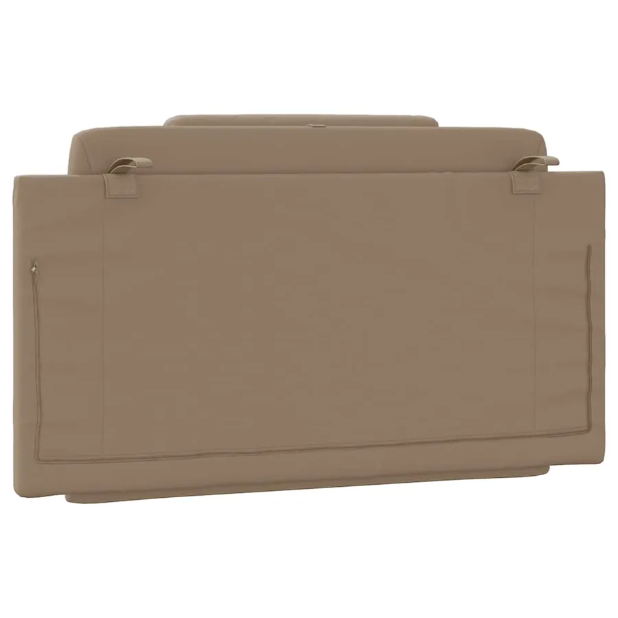Coussin de tête de lit Viana cappuccino 100 cm similicuir - 7