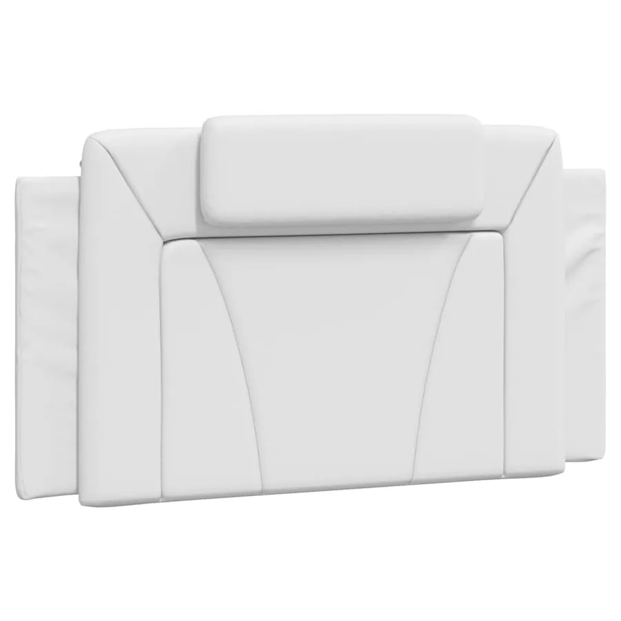 Lit Viana avec matelas blanc 100x200 cm similicuir - 5