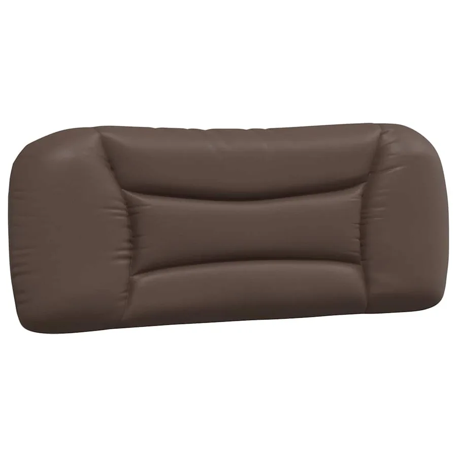 Cadre de lit sans matelas Hvar marron 100x200 cm similicuir - 8