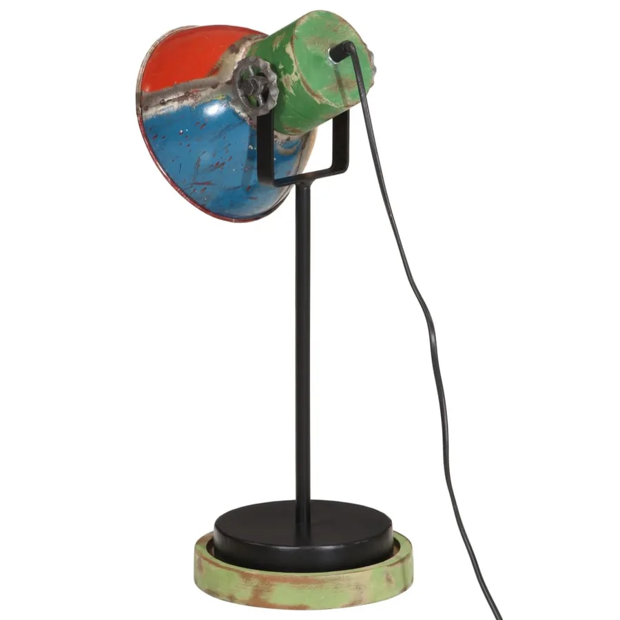 Lampe de bureau 25 W multicolore 17x17x50 cm E27 - 5