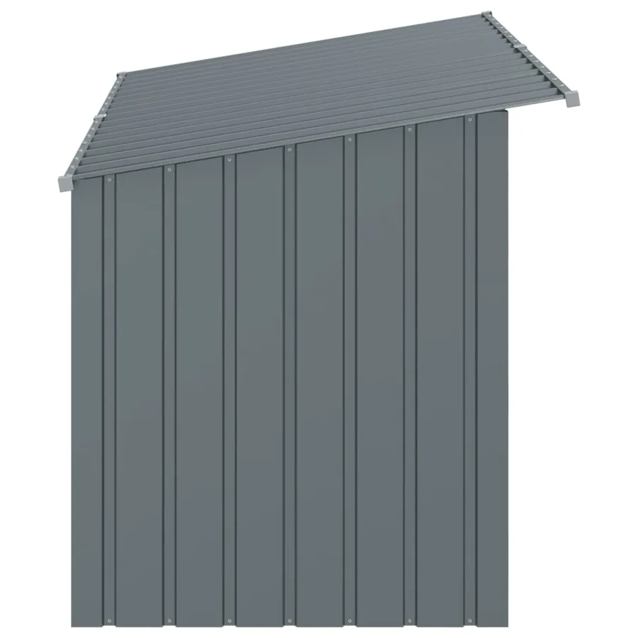 Niche pour chien avec toit anthracite acier galvanisé - 5