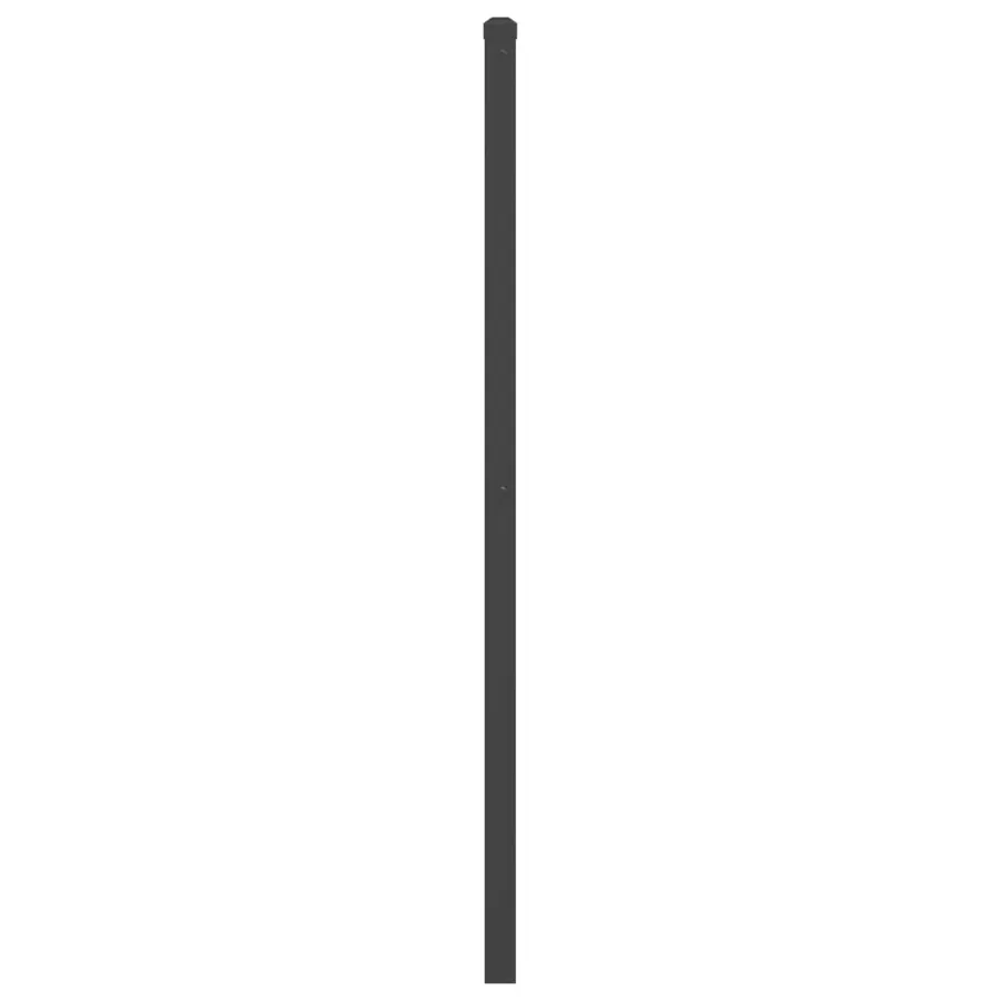 Tête de lit de remplacement métal noir 180 cm - 4