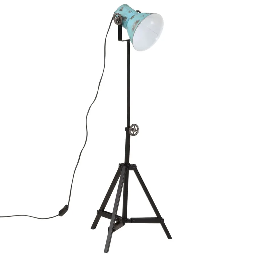 Lampadaire 25 W bleu délavé 35x35x65/95 cm E27 - 2