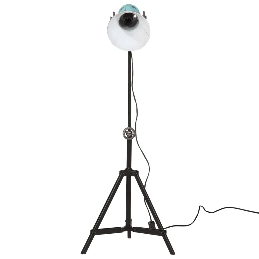 Lampadaire 25 W bleu délavé 35x35x65/95 cm E27 - 3