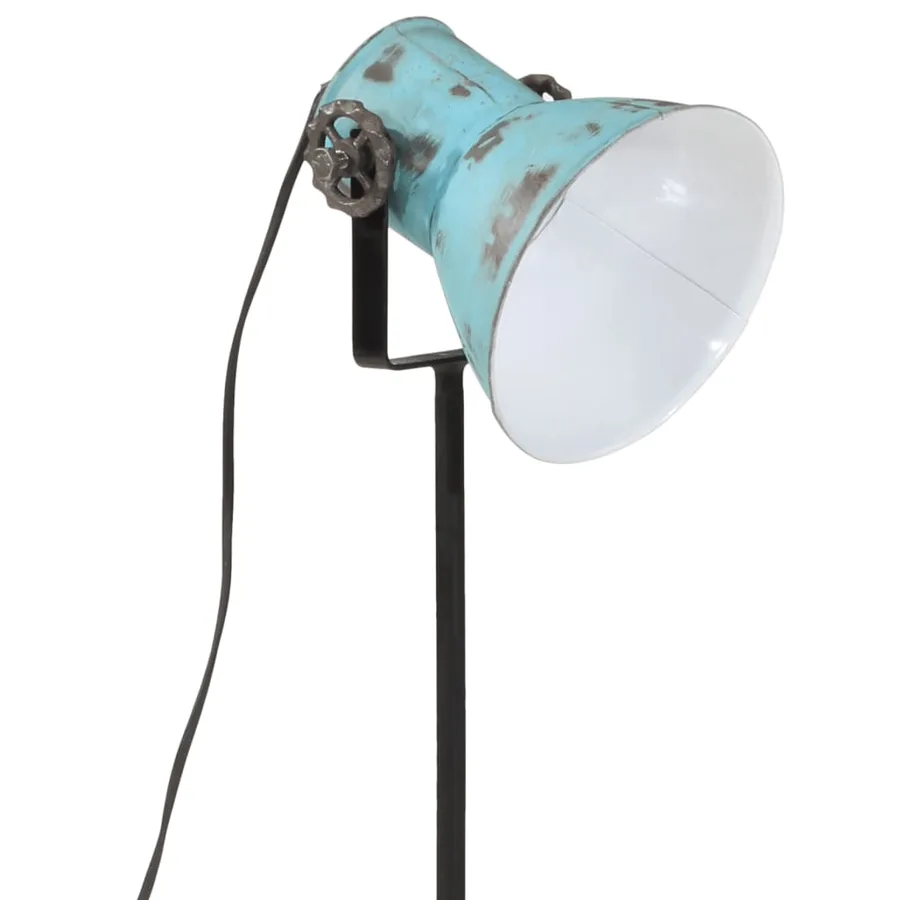 Lampadaire 25 W bleu délavé 35x35x65/95 cm E27 - 8