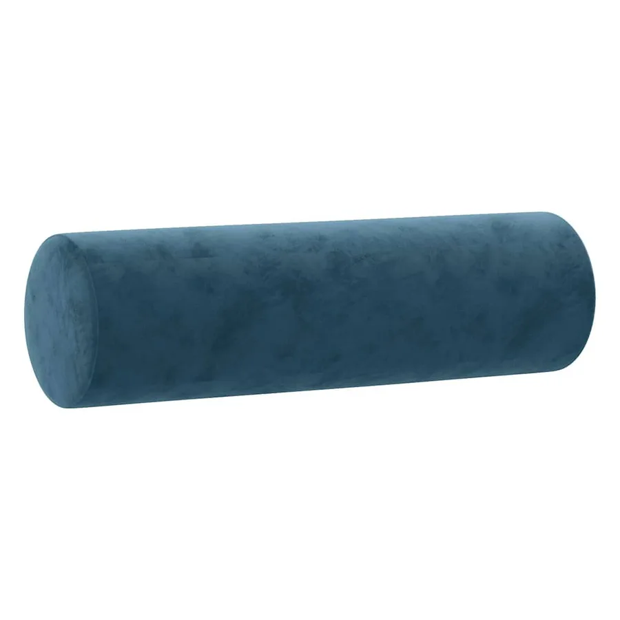 Ensemble de canapés 3 pcs avec coussins bleu velours - 6