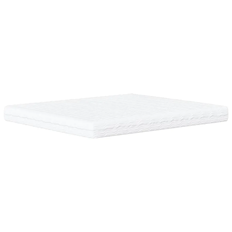 Lit avec matelas Hvar bleu 180x200 cm tissu - 8