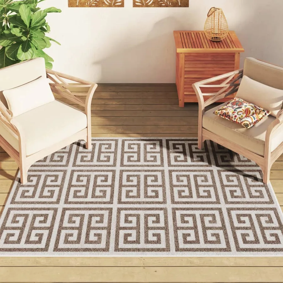 Tapis intérieur extérieur à poils courts 120x180cm - 3
