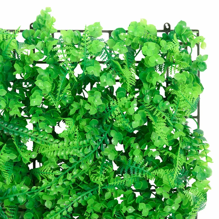 Clôture feuilles de fougère artificielles 6 pcs vert 40x60 cm - 6
