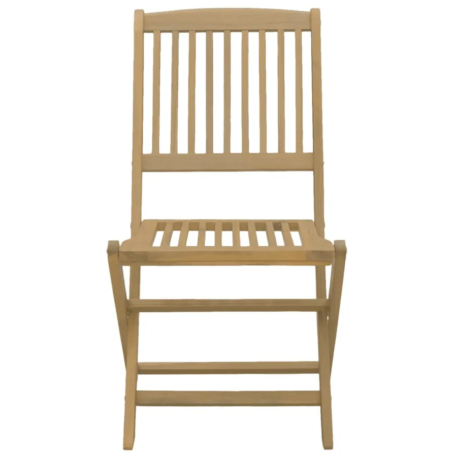 Ensemble à manger de jardin 5 pcs Bois d'acacia solide - 5