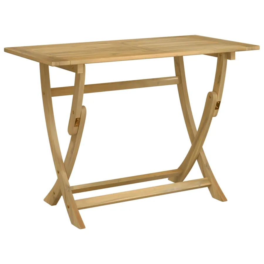 Ensemble à manger de jardin 5 pcs Bois d'acacia solide - 6