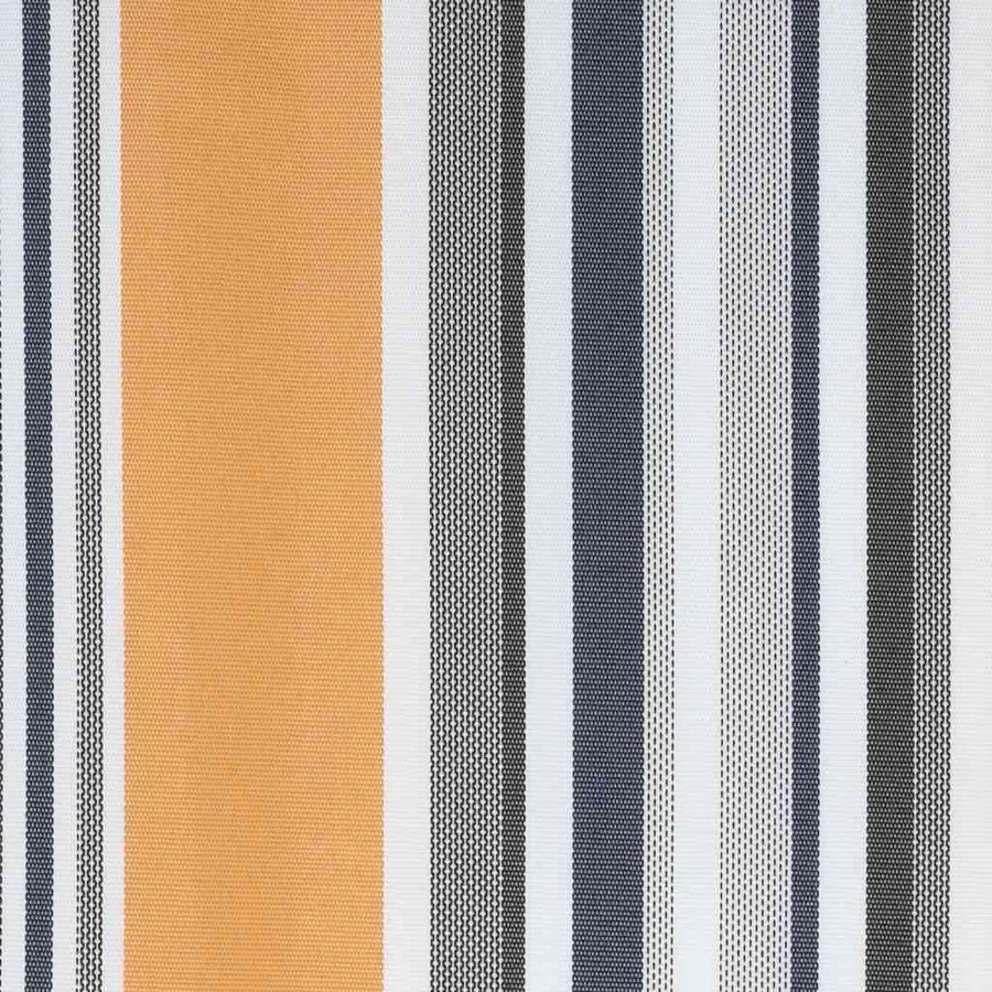 Tissu de remplacement pour auvent orange et bleu 4x3 m polyester - 6