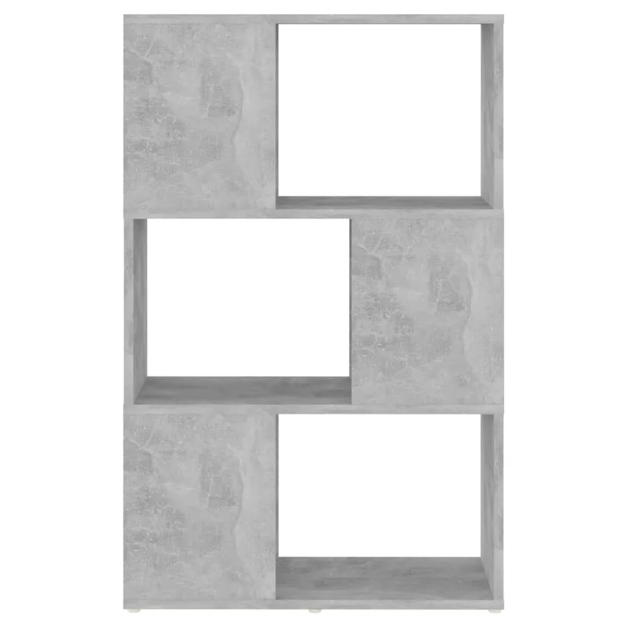 Bibliothèque/Séparateur de pièce Gris 60x24x94 cm - 5