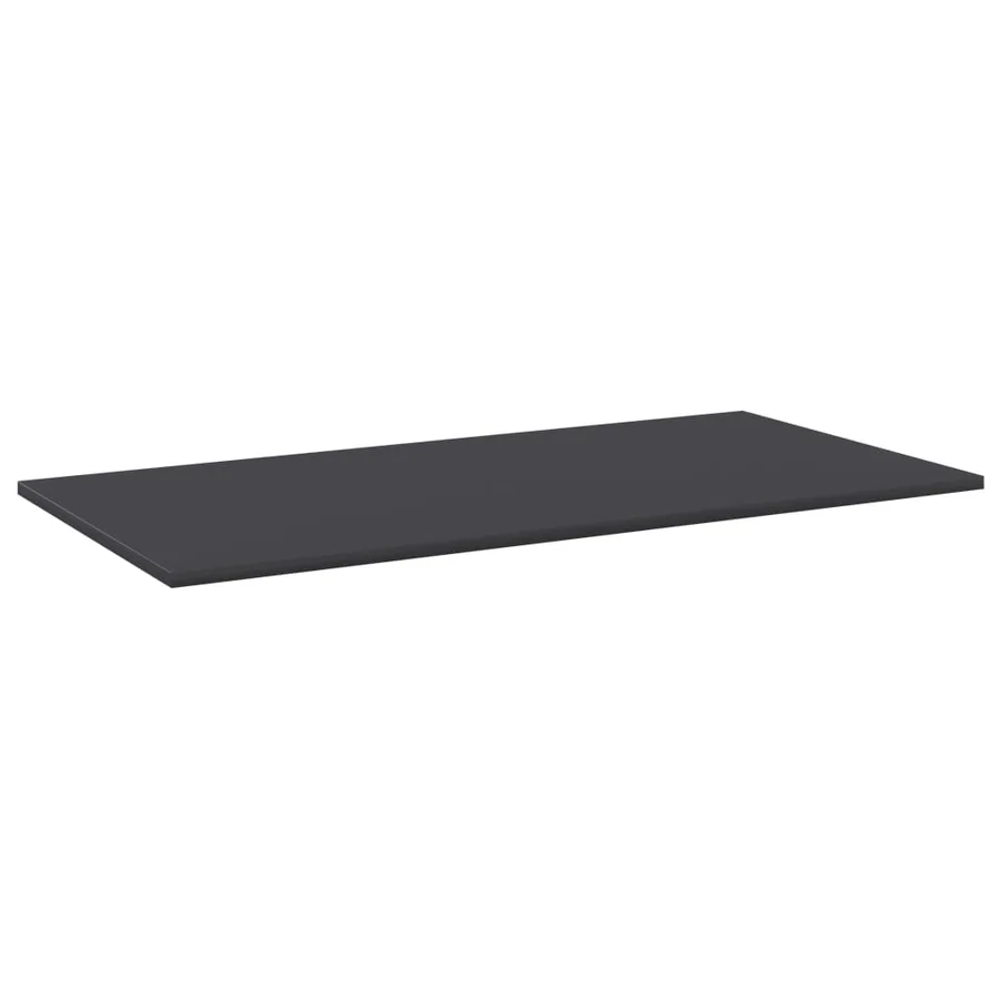 Panneaux de bibliothèque 8 pcs Gris 80x30x1,5 cm Aggloméré - 2
